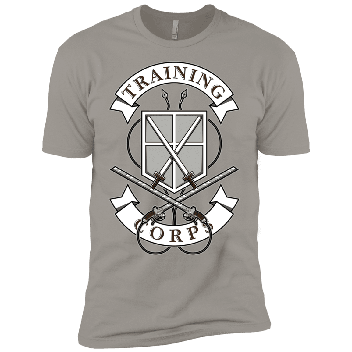 T-Shirts Light Grey / YXS AoT Training Corps Boys Premium T-Shirt