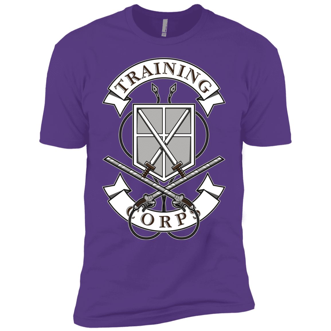 T-Shirts Purple Rush / YXS AoT Training Corps Boys Premium T-Shirt