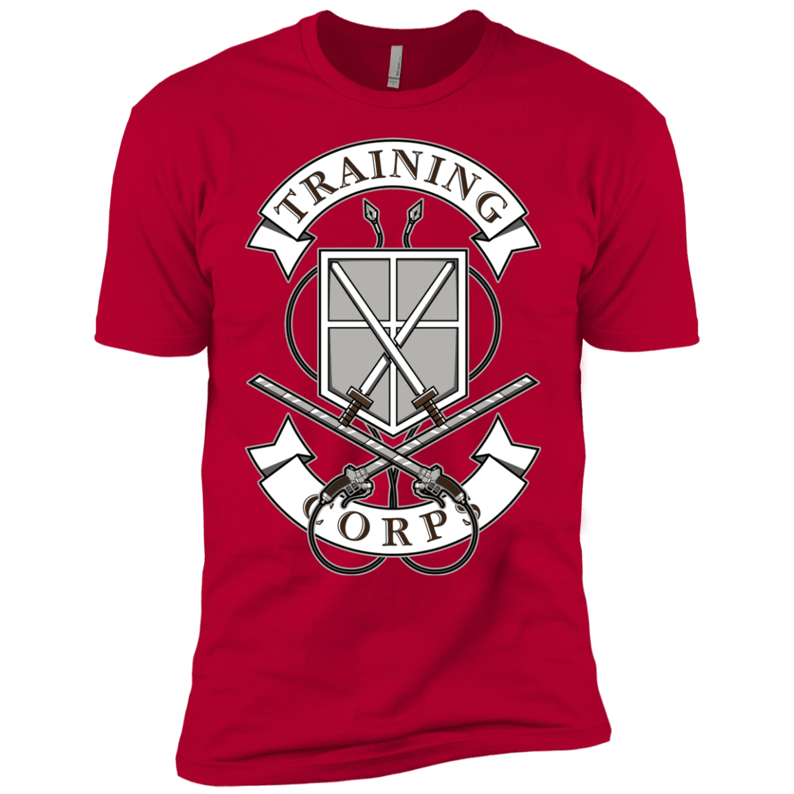 T-Shirts Red / YXS AoT Training Corps Boys Premium T-Shirt