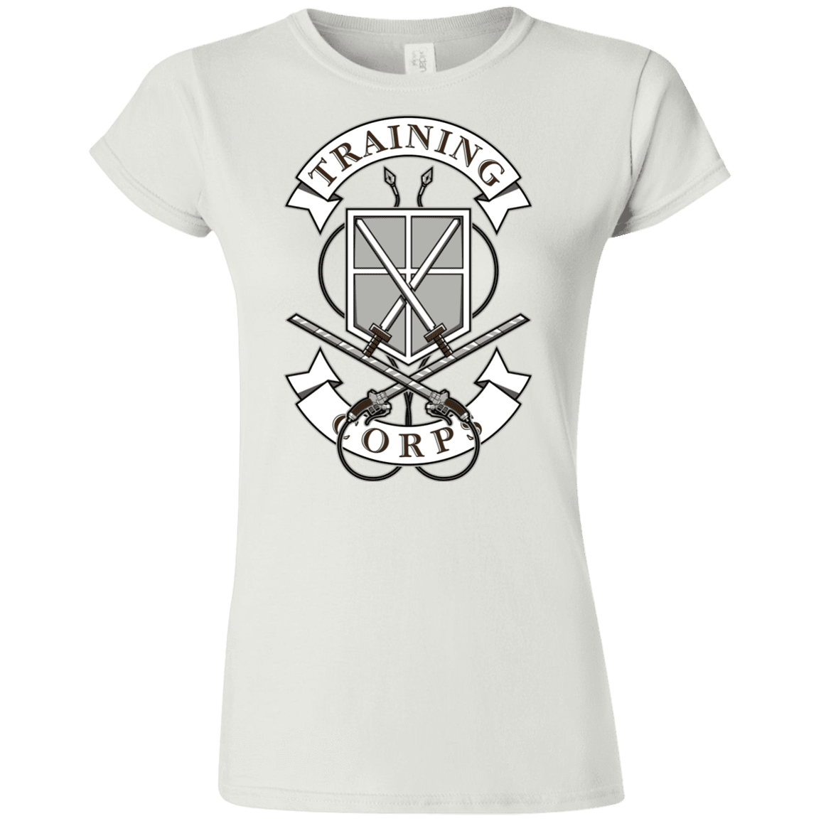 T-Shirts White / S AoT Training Corps Junior Slimmer-Fit T-Shirt