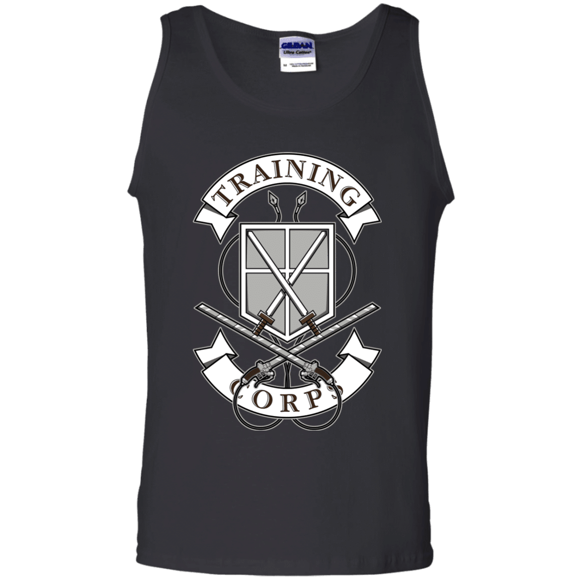 T-Shirts Black / S AoT Training Corps Men's Tank Top
