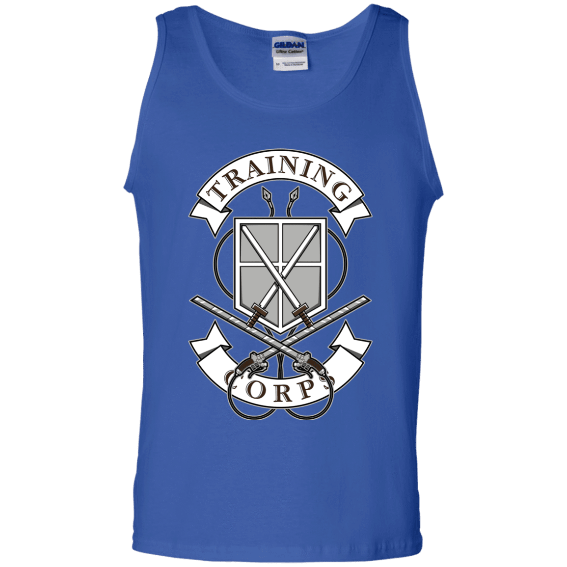 T-Shirts Royal / S AoT Training Corps Men's Tank Top