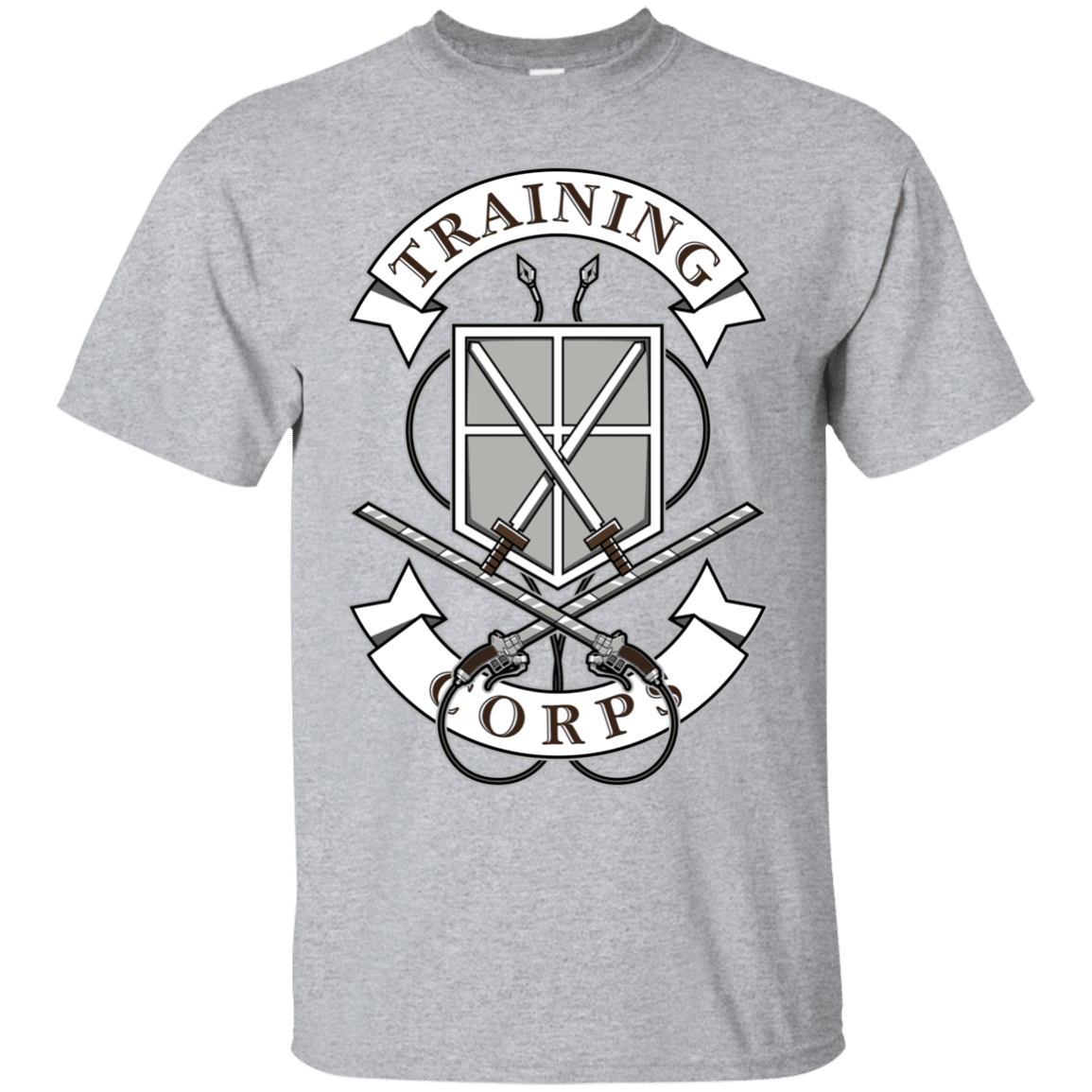T-Shirts Sport Grey / S AoT Training Corps T-Shirt