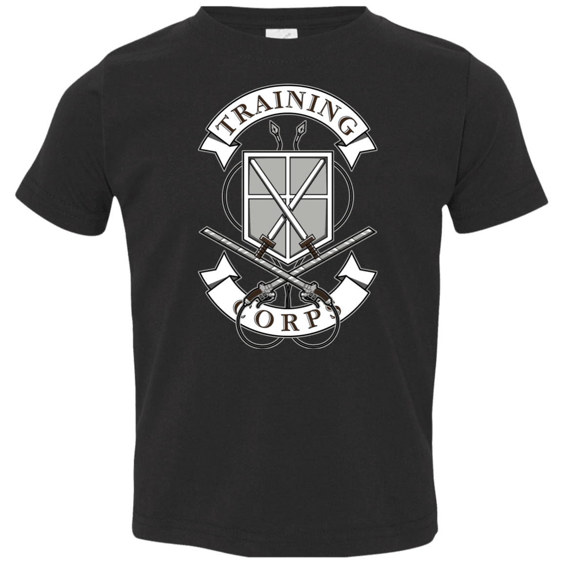 T-Shirts Black / 2T AoT Training Corps Toddler Premium T-Shirt
