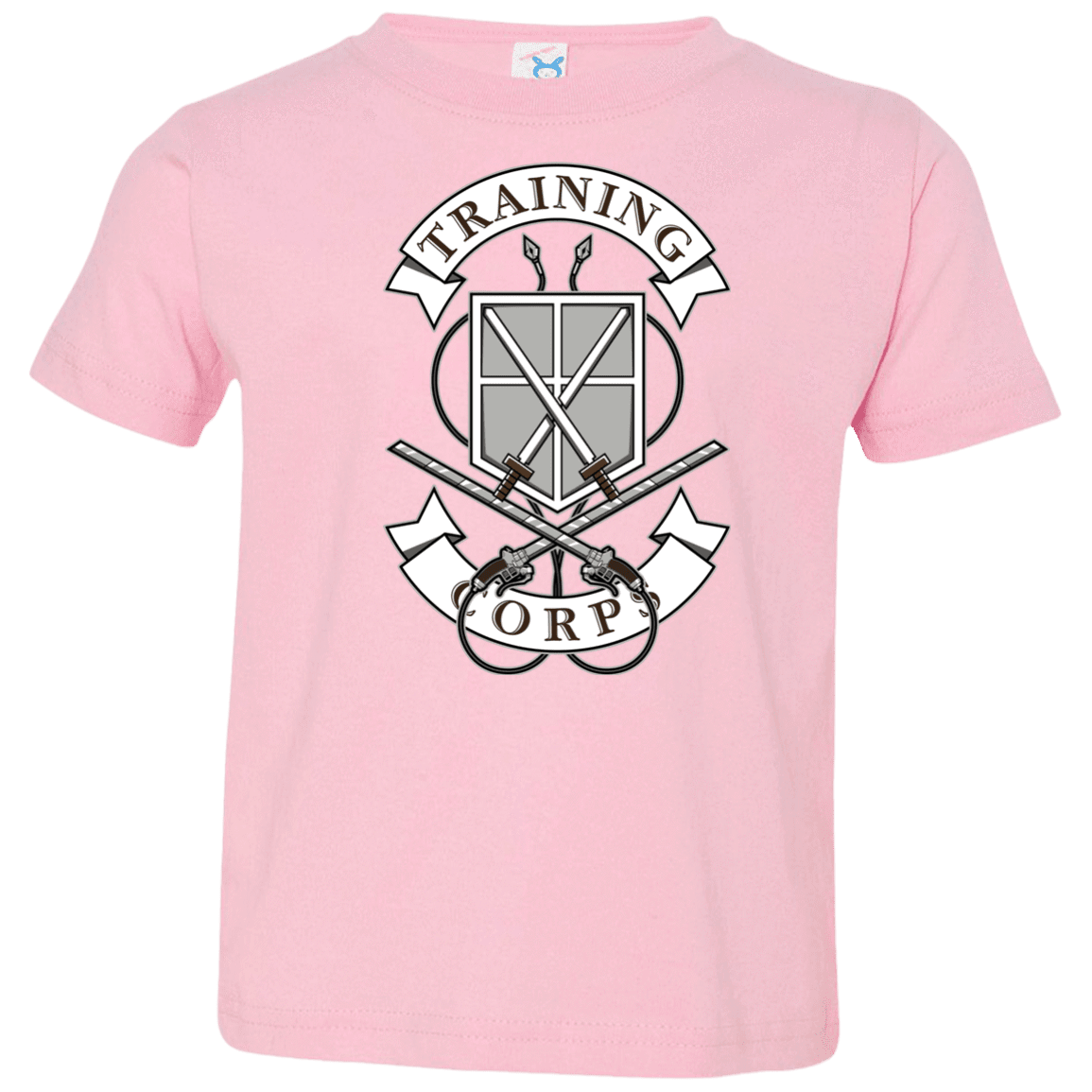 T-Shirts Pink / 2T AoT Training Corps Toddler Premium T-Shirt