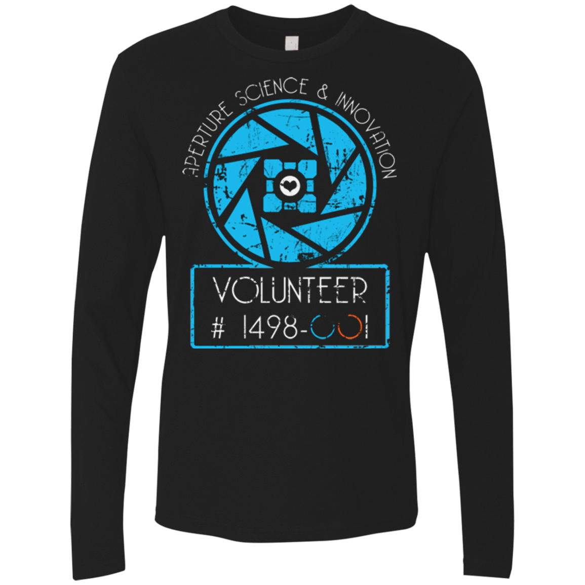 T-Shirts Black / Small Aperture Volunteer Men's Premium Long Sleeve