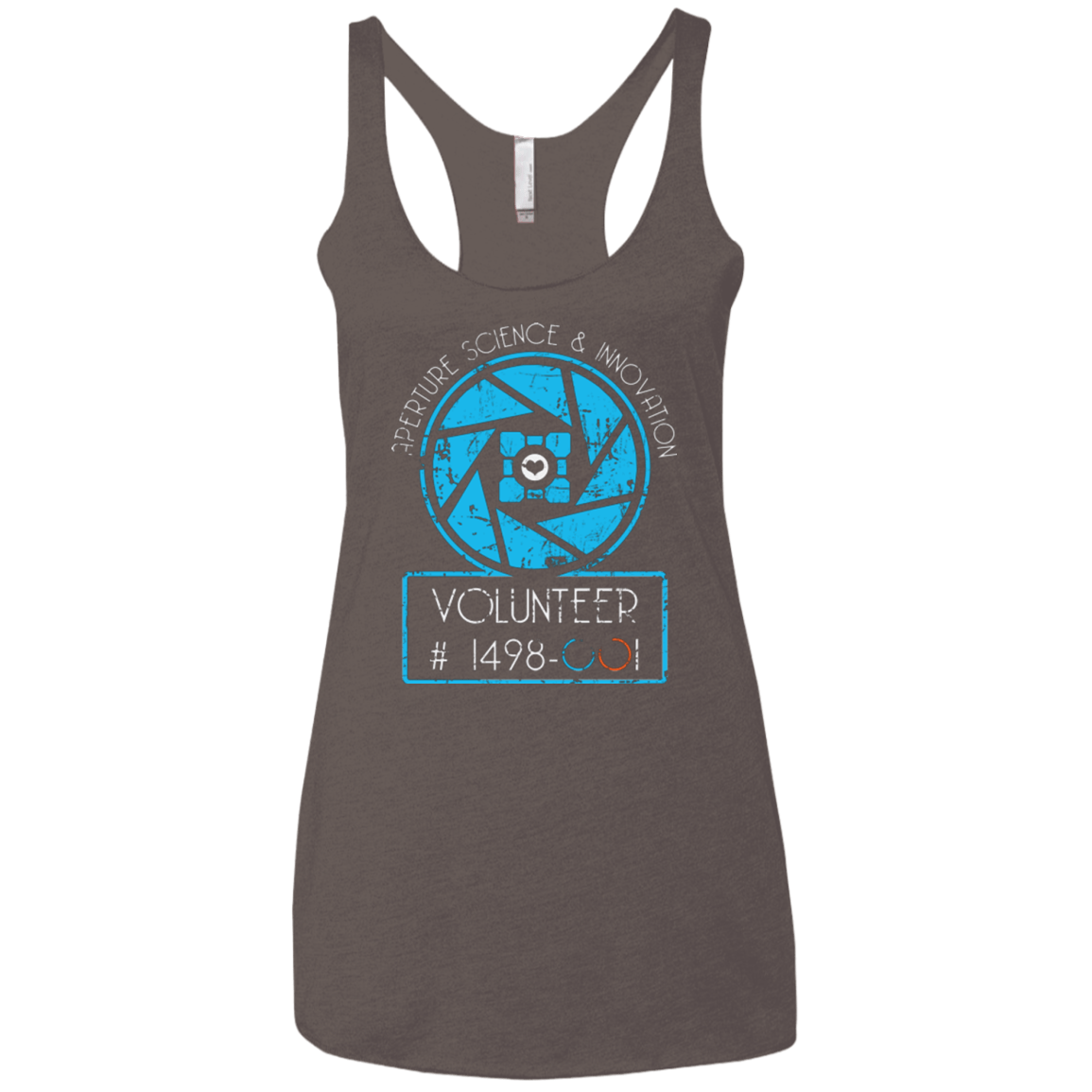 T-Shirts Macchiato / X-Small Aperture Volunteer Women's Triblend Racerback Tank