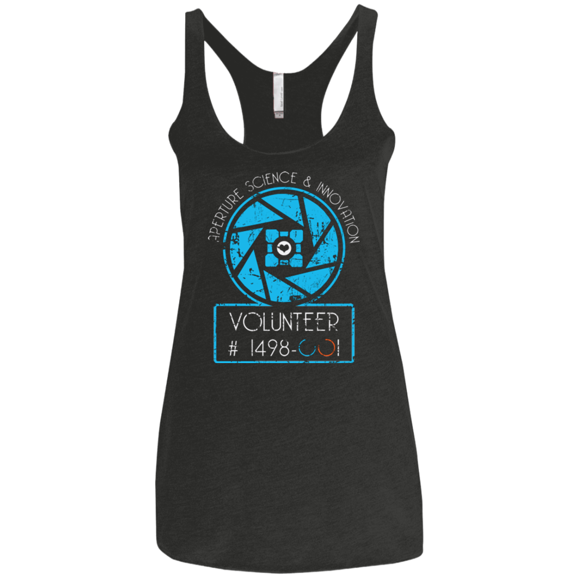 T-Shirts Vintage Black / X-Small Aperture Volunteer Women's Triblend Racerback Tank
