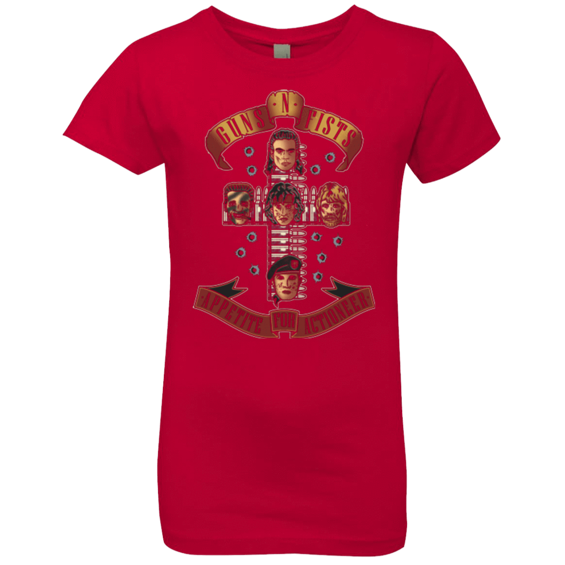 T-Shirts Red / YXS Appetite for Actioneer Girls Premium T-Shirt