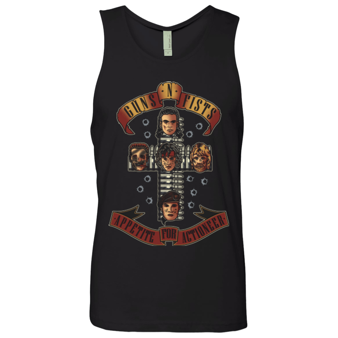 T-Shirts Black / Small Appetite for Actioneer Men's Premium Tank Top