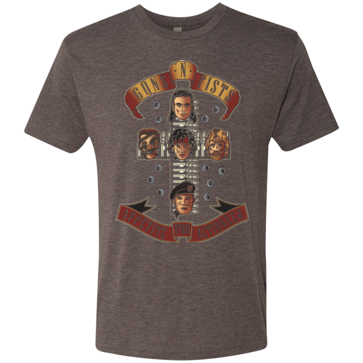 T-Shirts Macchiato / Small Appetite for Actioneer Men's Triblend T-Shirt