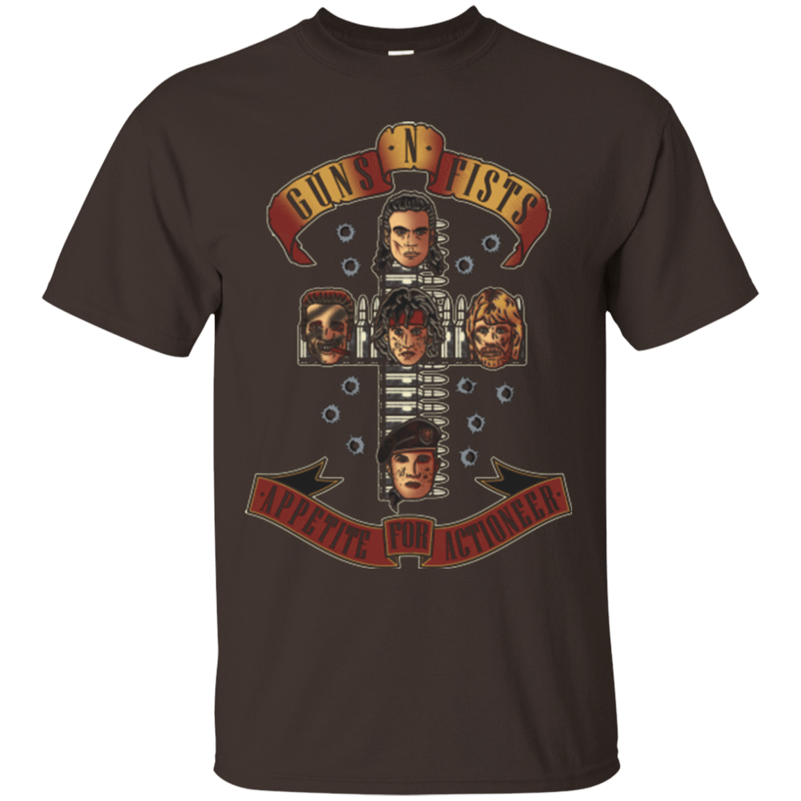 T-Shirts Dark Chocolate / Small Appetite for Actioneer T-Shirt