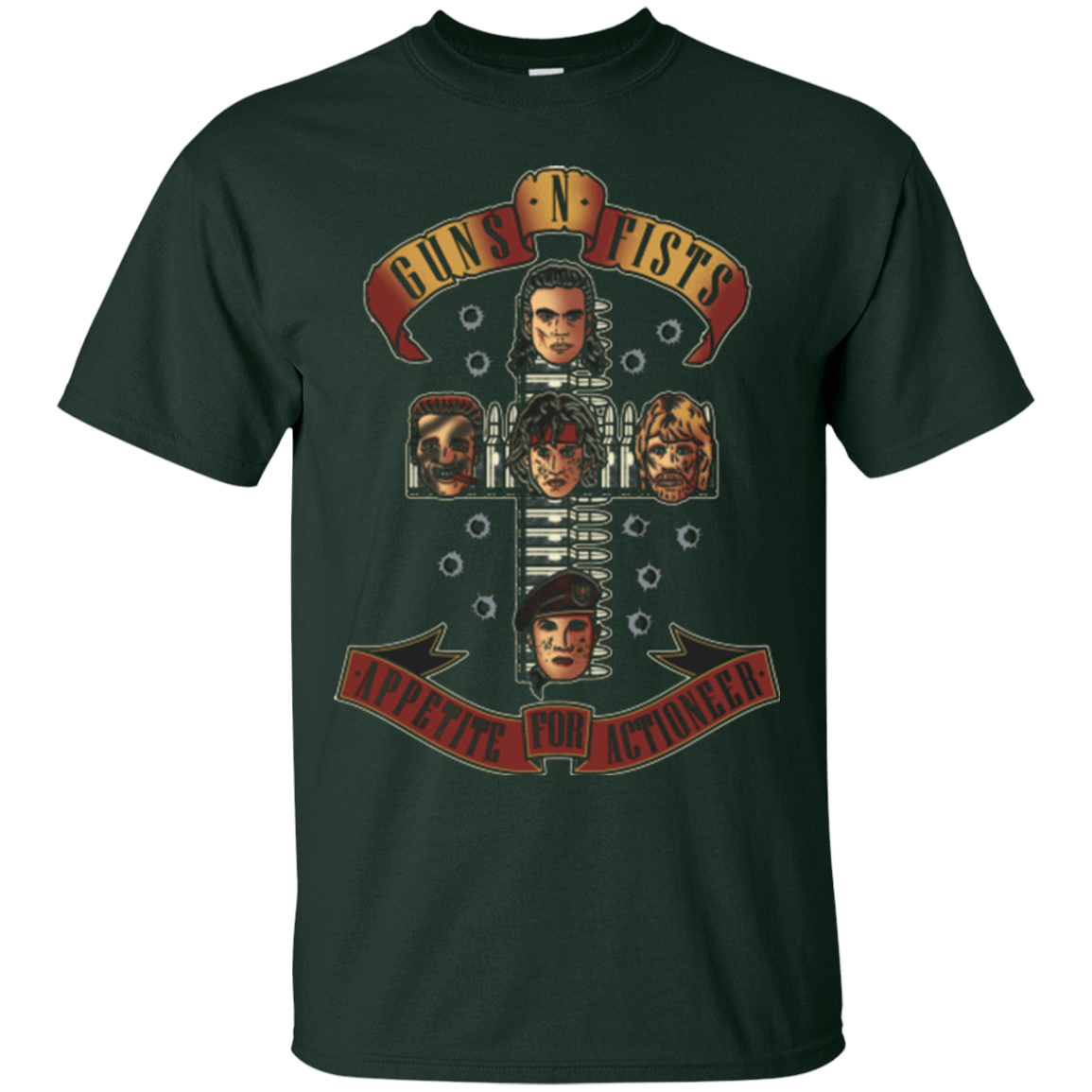 T-Shirts Forest Green / Small Appetite for Actioneer T-Shirt