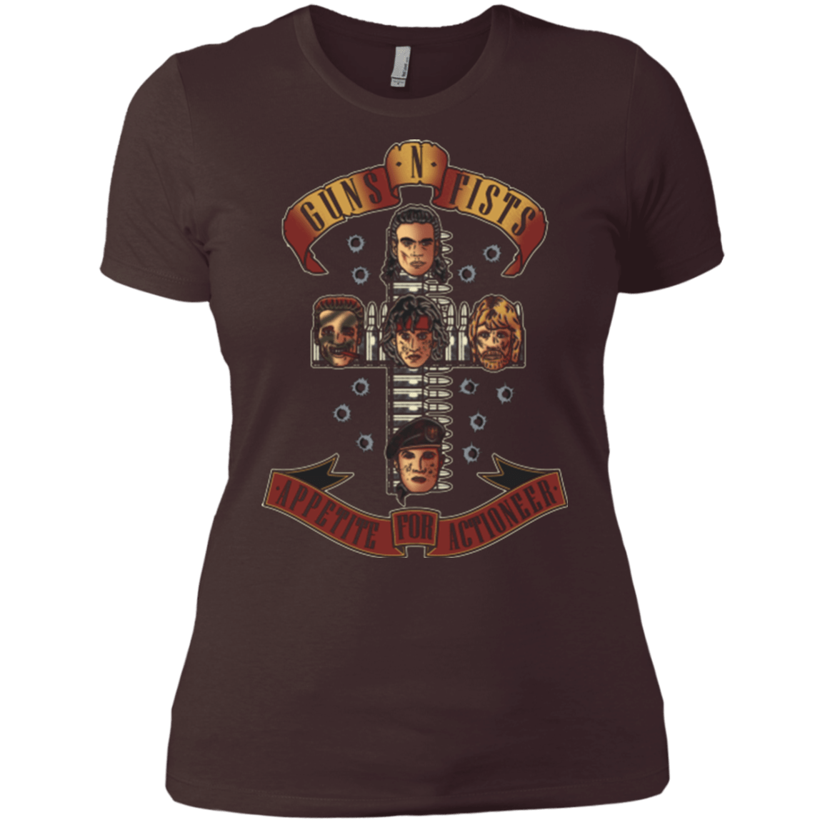 T-Shirts Dark Chocolate / X-Small Appetite for Actioneer Women's Premium T-Shirt