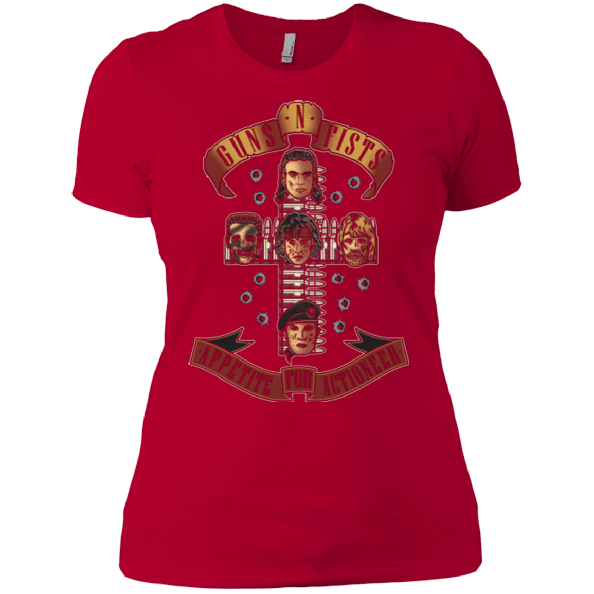 T-Shirts Red / X-Small Appetite for Actioneer Women's Premium T-Shirt