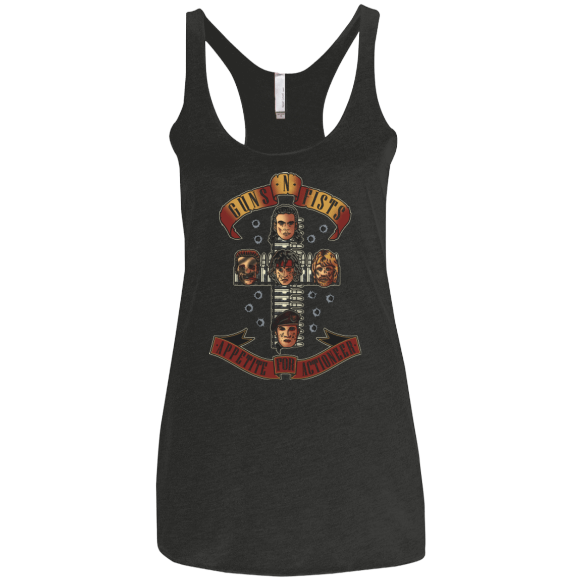 T-Shirts Vintage Black / X-Small Appetite for Actioneer Women's Triblend Racerback Tank