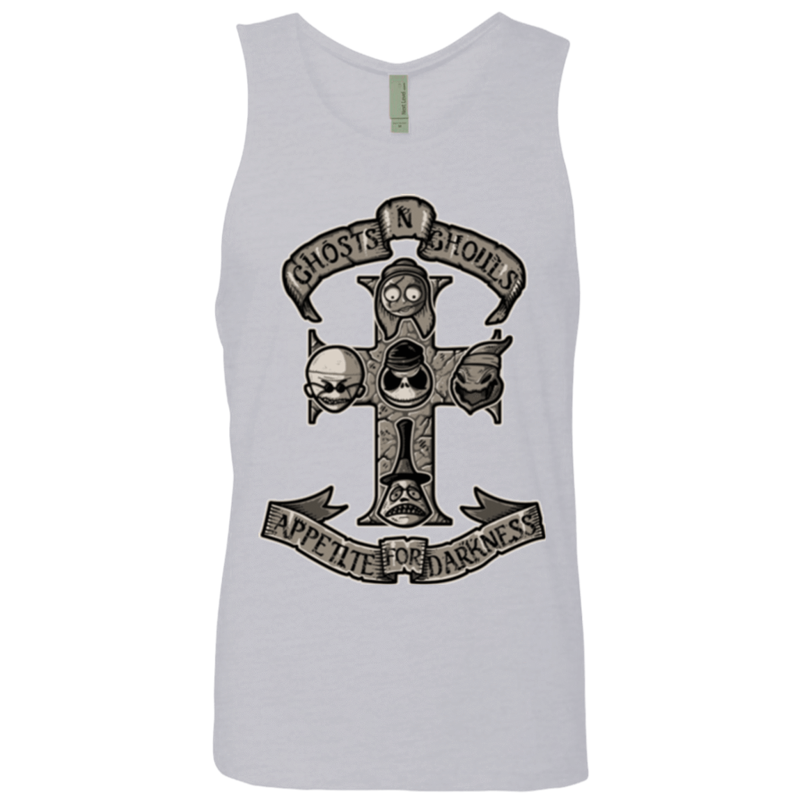 T-Shirts Heather Grey / Small APPETITE FOR DARKNESS Men's Premium Tank Top