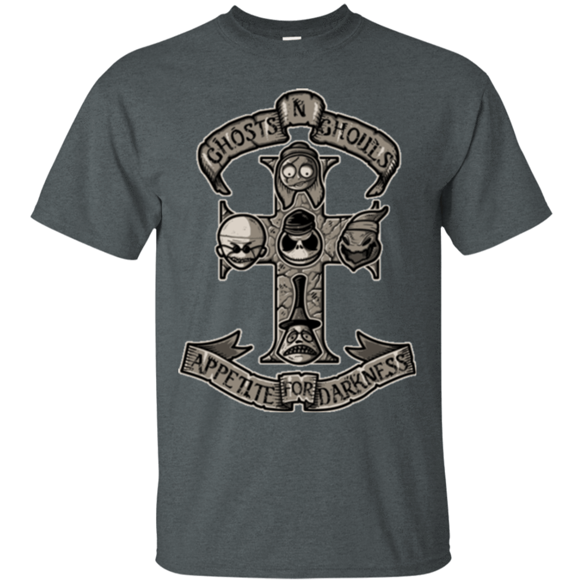 T-Shirts Dark Heather / Small APPETITE FOR DARKNESS T-Shirt