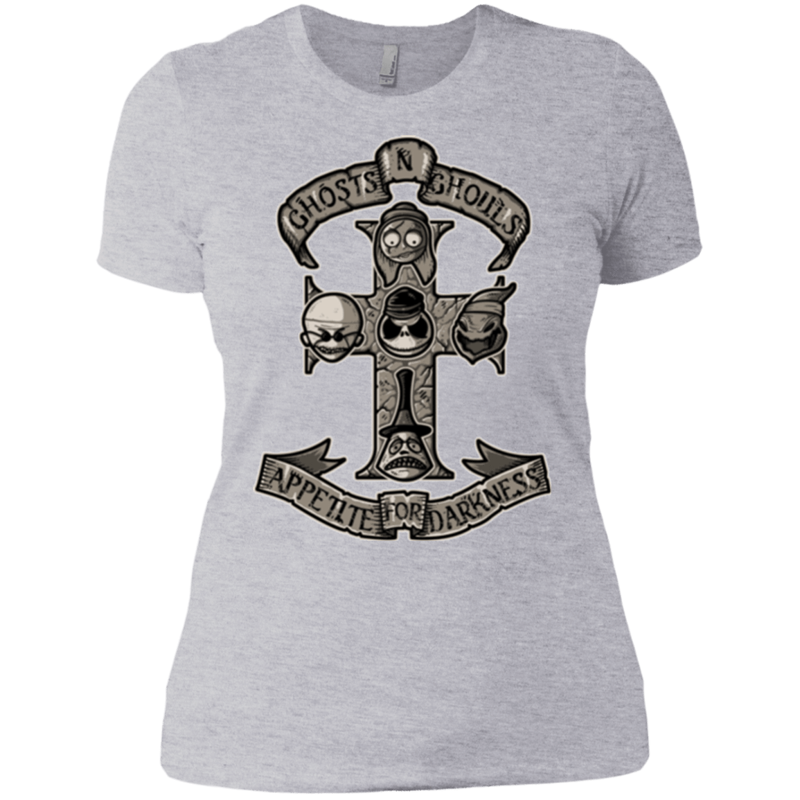 T-Shirts Heather Grey / X-Small APPETITE FOR DARKNESS Women's Premium T-Shirt