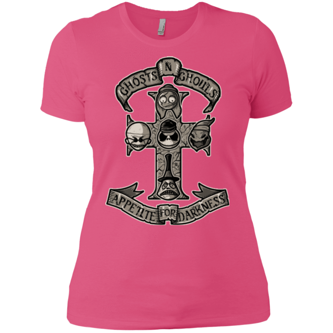 T-Shirts Hot Pink / X-Small APPETITE FOR DARKNESS Women's Premium T-Shirt