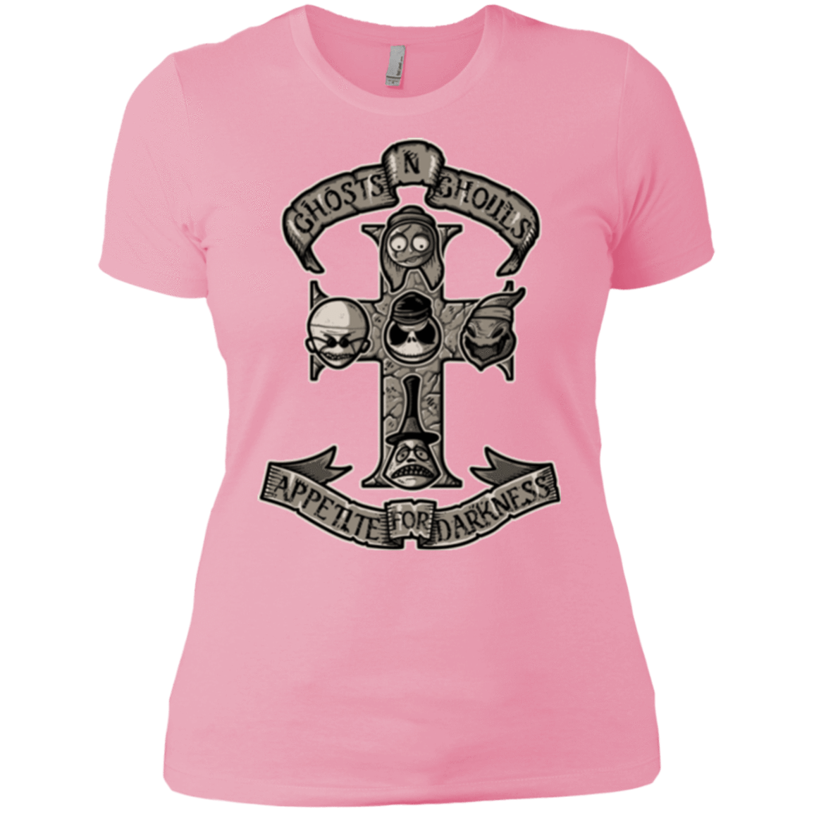 T-Shirts Light Pink / X-Small APPETITE FOR DARKNESS Women's Premium T-Shirt