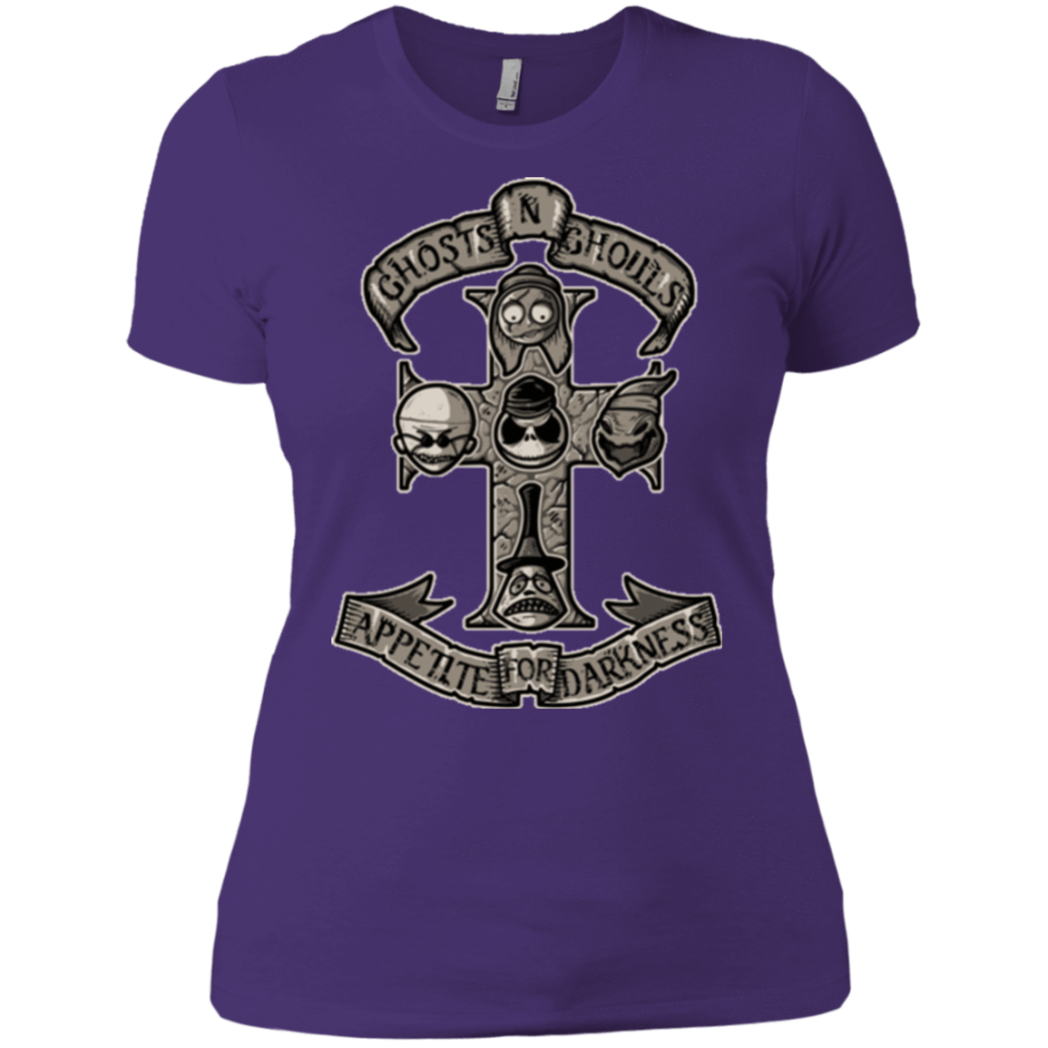 T-Shirts Purple / X-Small APPETITE FOR DARKNESS Women's Premium T-Shirt