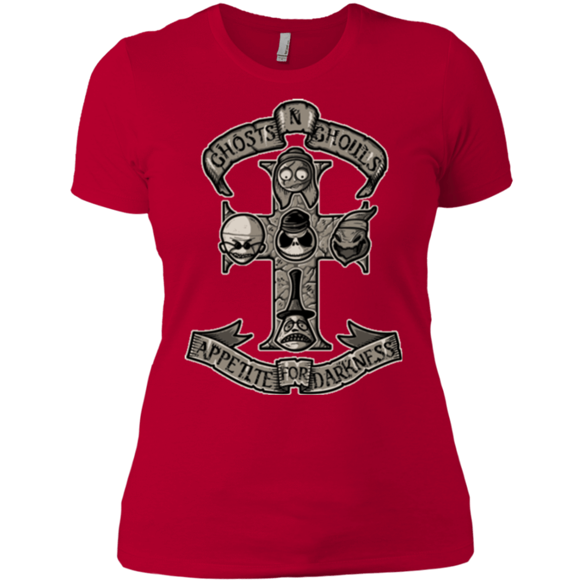 T-Shirts Red / X-Small APPETITE FOR DARKNESS Women's Premium T-Shirt