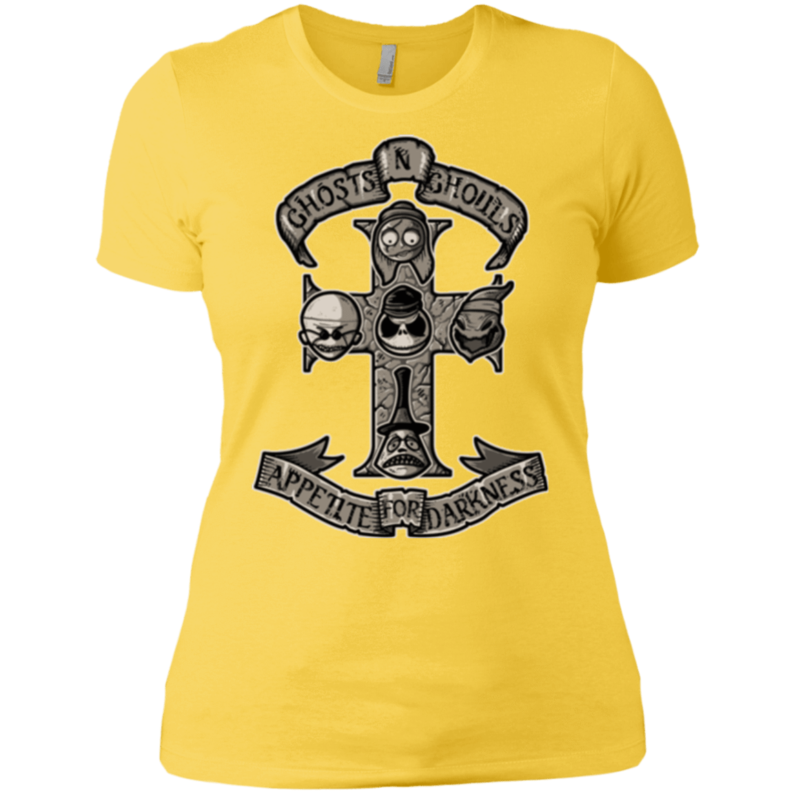 T-Shirts Vibrant Yellow / X-Small APPETITE FOR DARKNESS Women's Premium T-Shirt