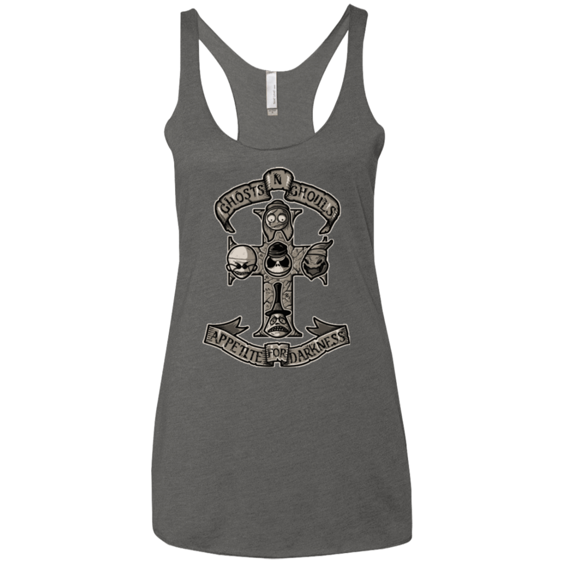 T-Shirts Premium Heather / X-Small APPETITE FOR DARKNESS Women's Triblend Racerback Tank