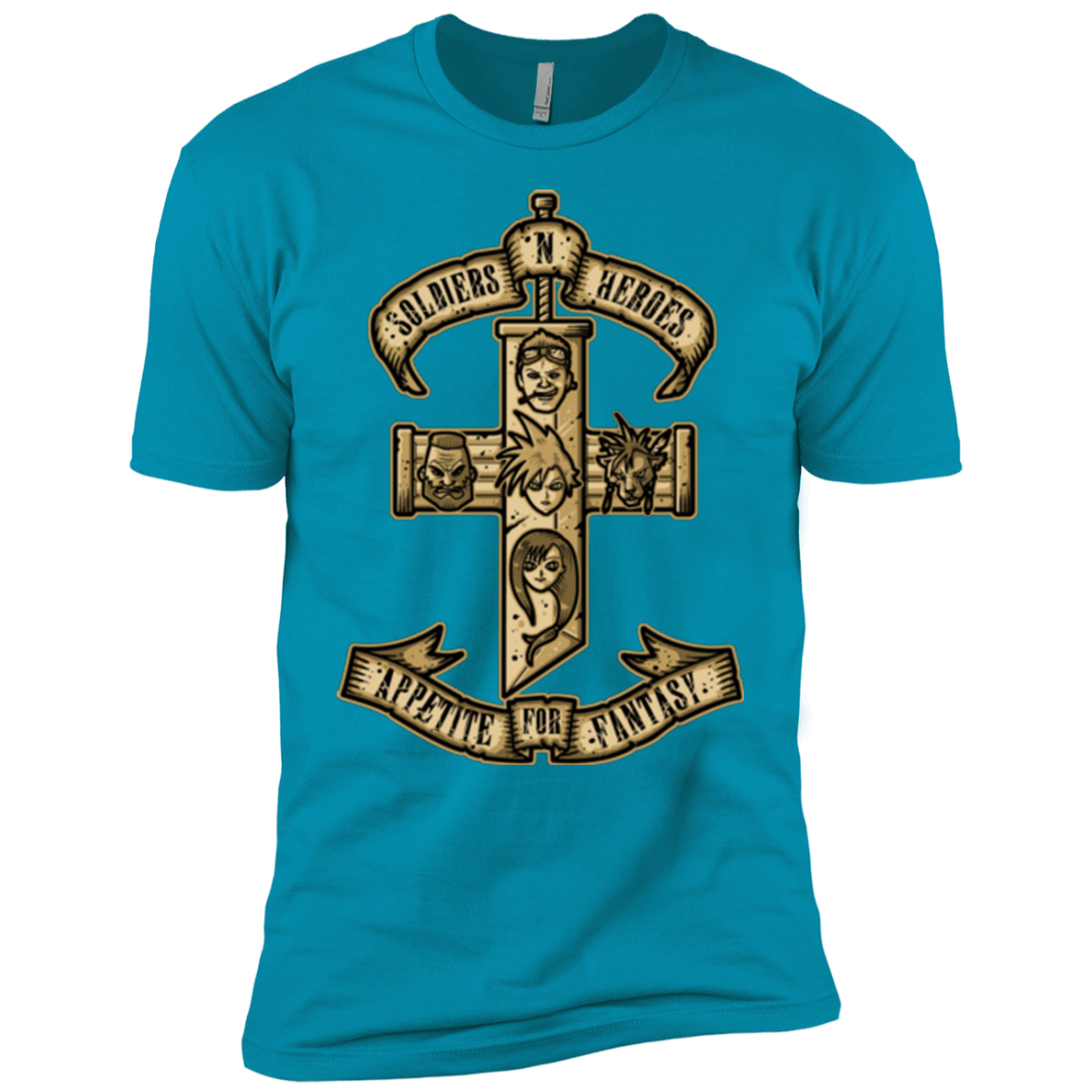 T-Shirts Turquoise / YXS APPETITE FOR FANTASY Boys Premium T-Shirt