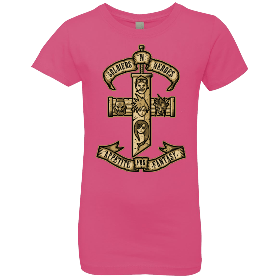 T-Shirts Hot Pink / YXS APPETITE FOR FANTASY Girls Premium T-Shirt