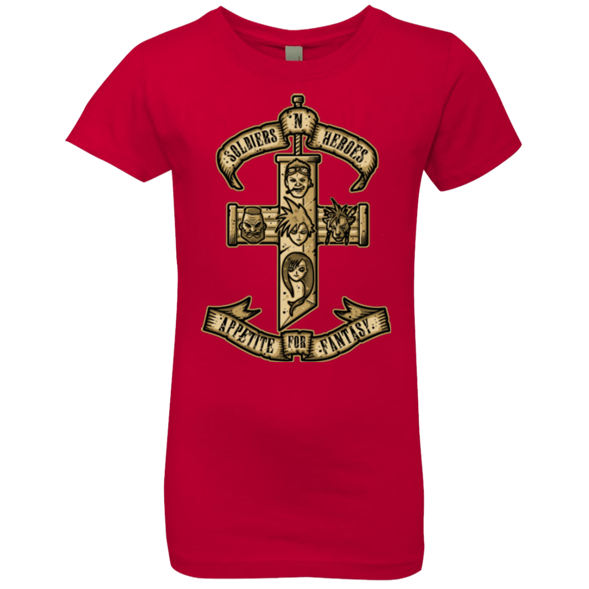 T-Shirts Red / YXS APPETITE FOR FANTASY Girls Premium T-Shirt