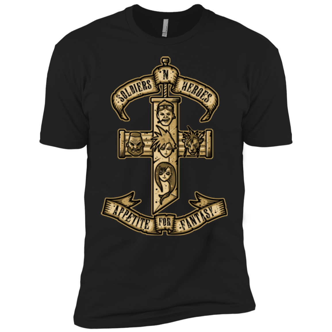 T-Shirts Black / X-Small APPETITE FOR FANTASY Men's Premium T-Shirt