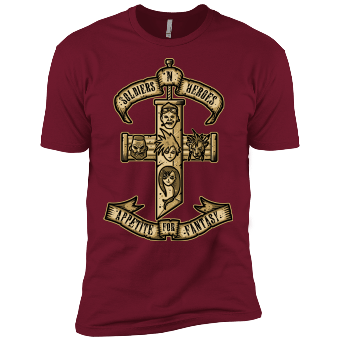 T-Shirts Cardinal / X-Small APPETITE FOR FANTASY Men's Premium T-Shirt