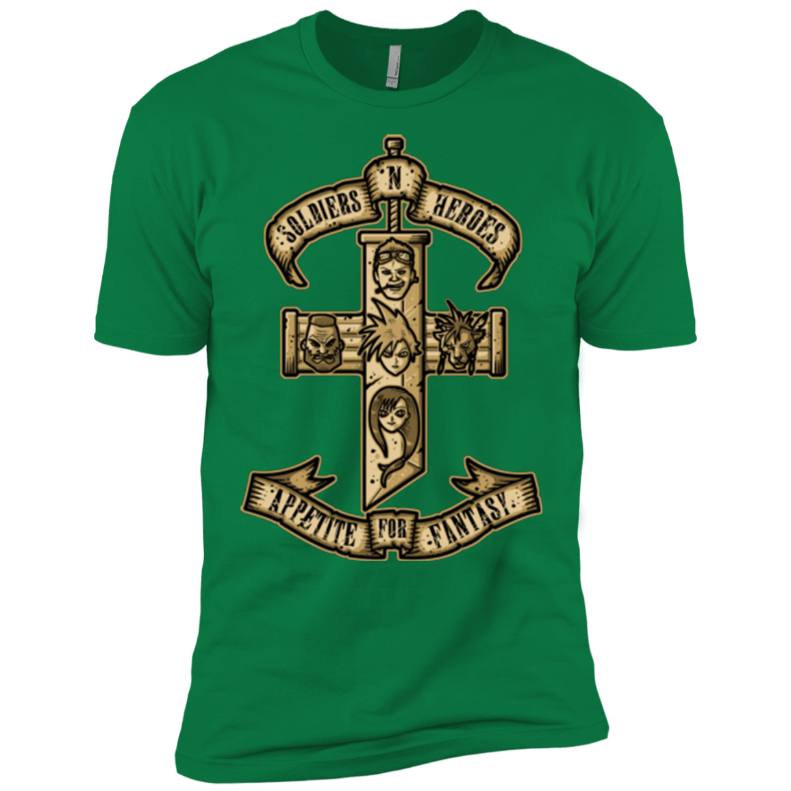 T-Shirts Kelly Green / X-Small APPETITE FOR FANTASY Men's Premium T-Shirt