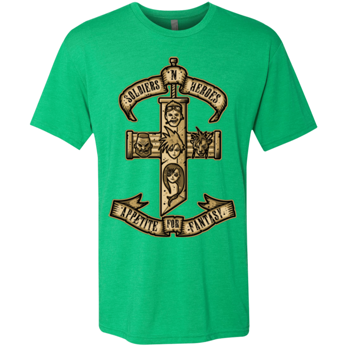 T-Shirts Envy / Small APPETITE FOR FANTASY Men's Triblend T-Shirt