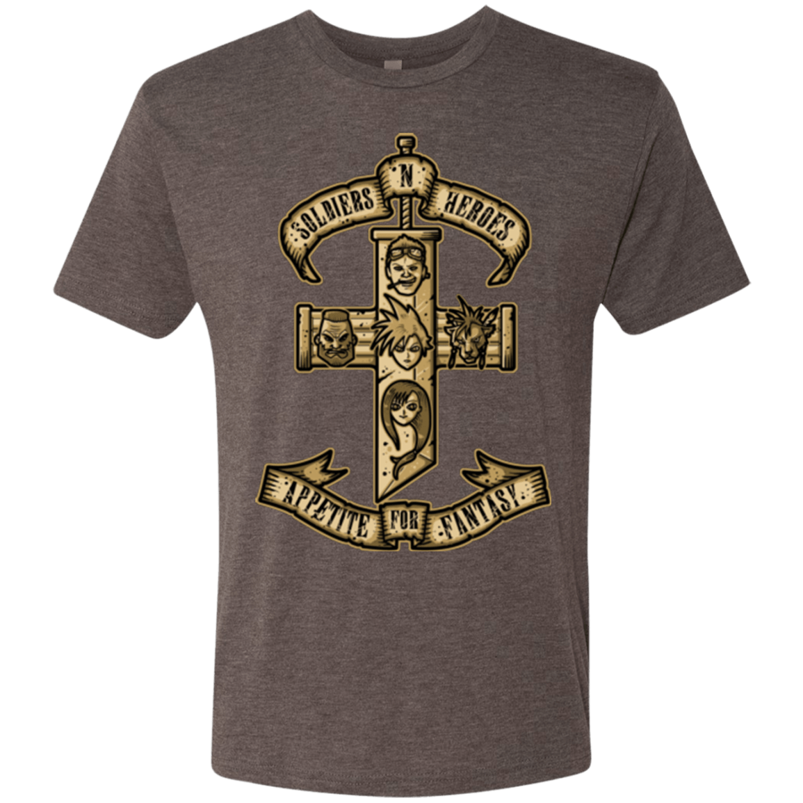 APPETITE FOR FANTASY Men's Triblend T-Shirt