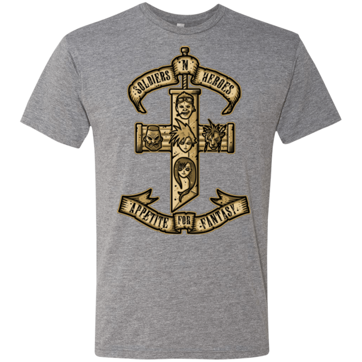 T-Shirts Premium Heather / Small APPETITE FOR FANTASY Men's Triblend T-Shirt