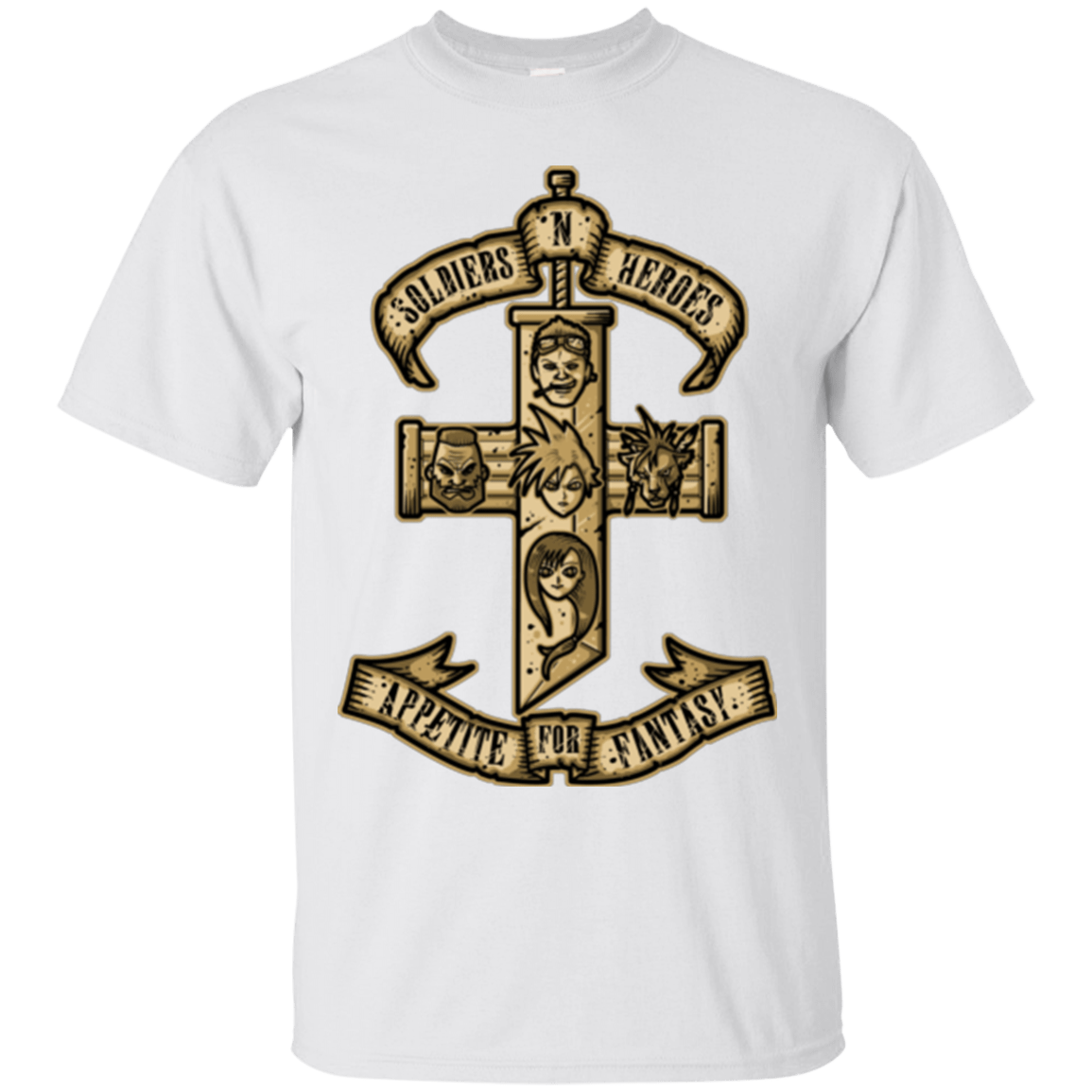 T-Shirts White / Small APPETITE FOR FANTASY T-Shirt