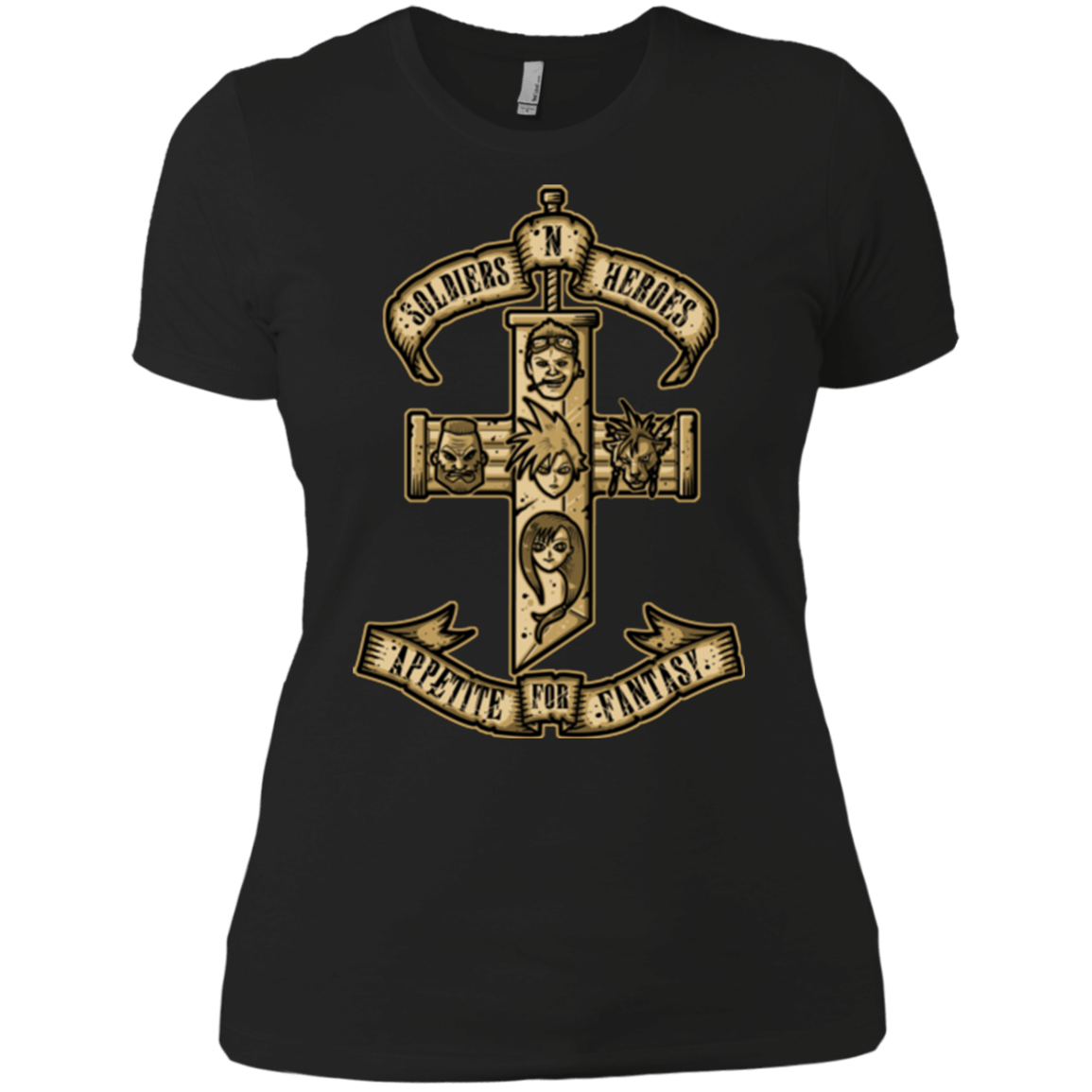 T-Shirts Black / X-Small APPETITE FOR FANTASY Women's Premium T-Shirt