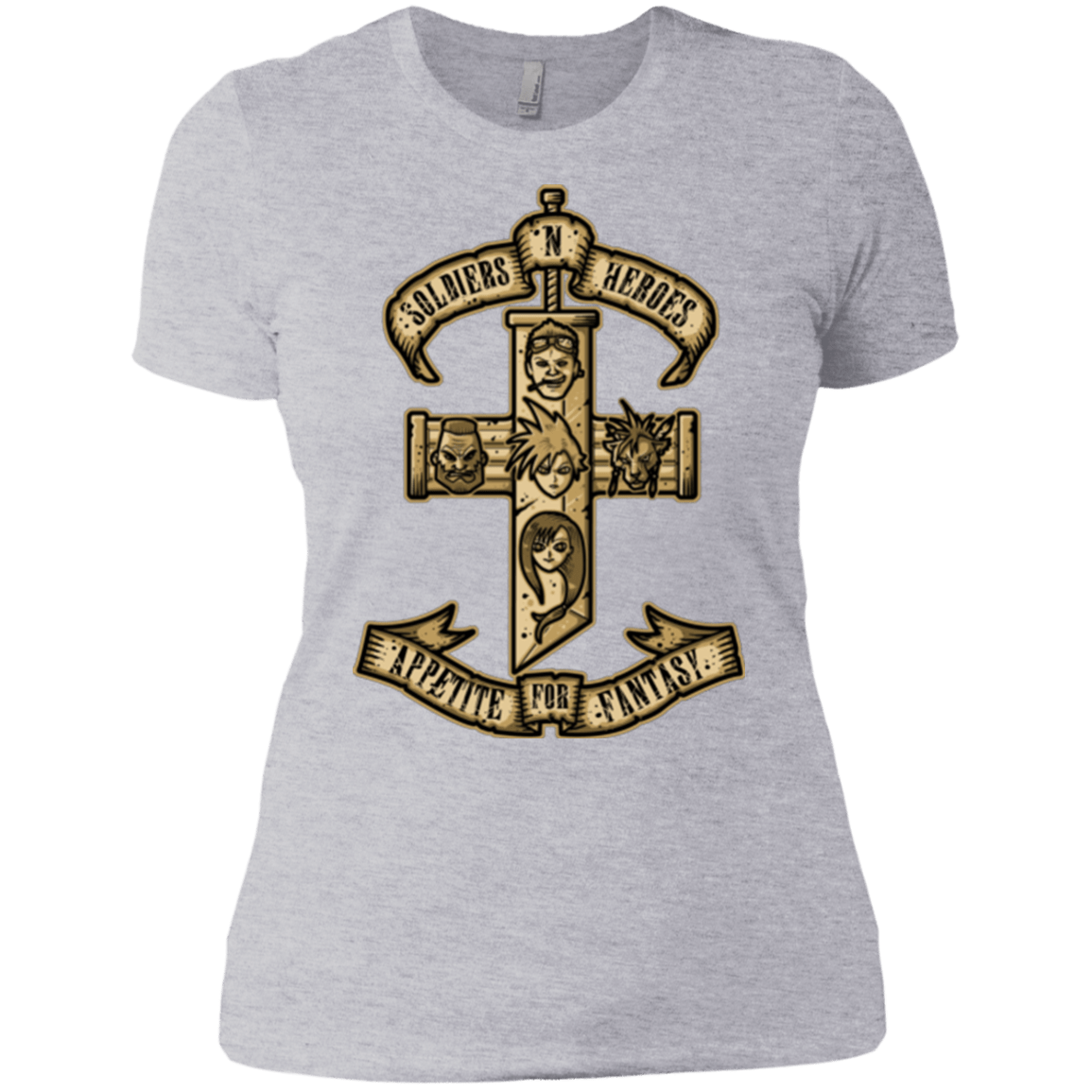 T-Shirts Heather Grey / X-Small APPETITE FOR FANTASY Women's Premium T-Shirt