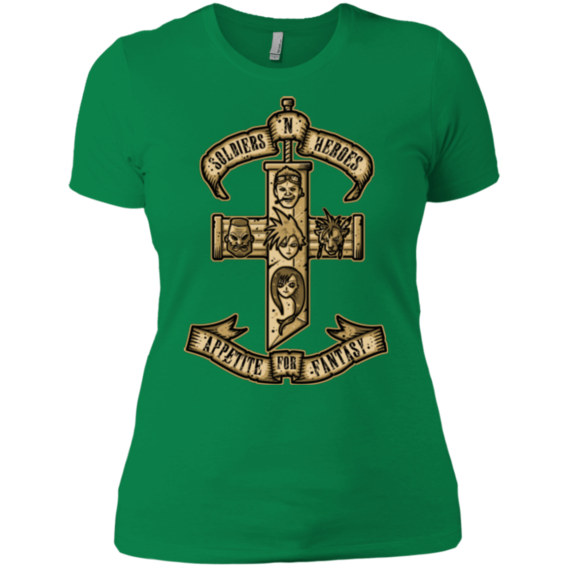 T-Shirts Kelly Green / X-Small APPETITE FOR FANTASY Women's Premium T-Shirt