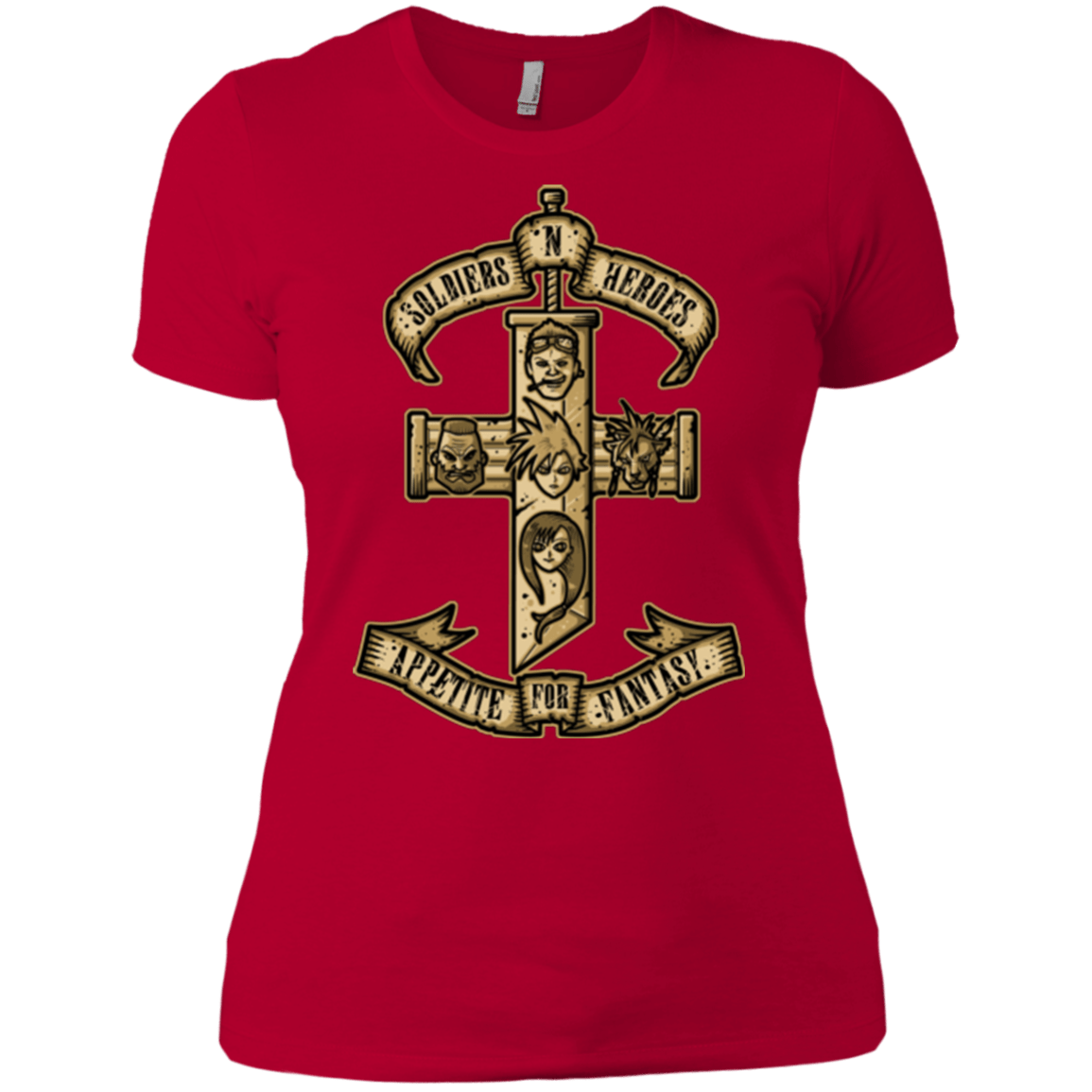 T-Shirts Red / X-Small APPETITE FOR FANTASY Women's Premium T-Shirt