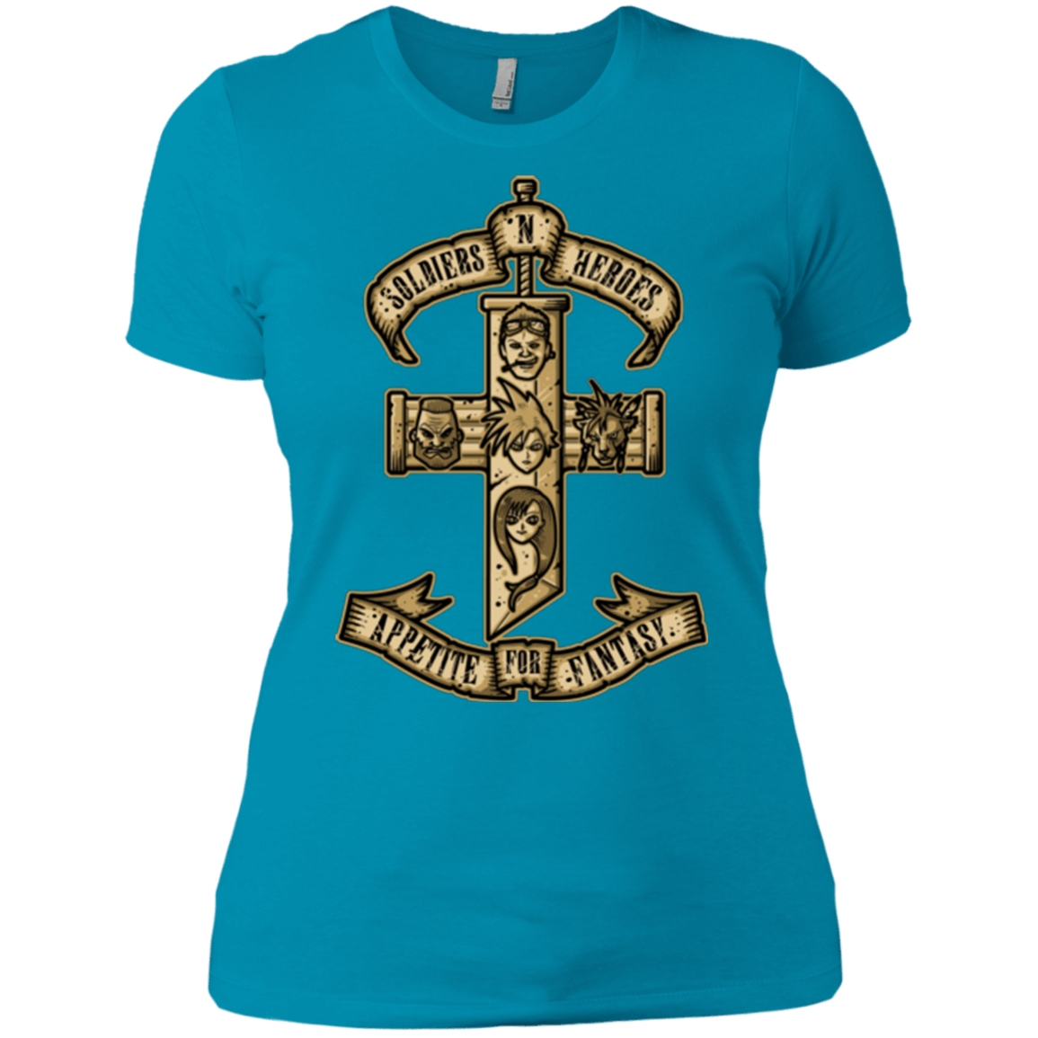 T-Shirts Turquoise / X-Small APPETITE FOR FANTASY Women's Premium T-Shirt