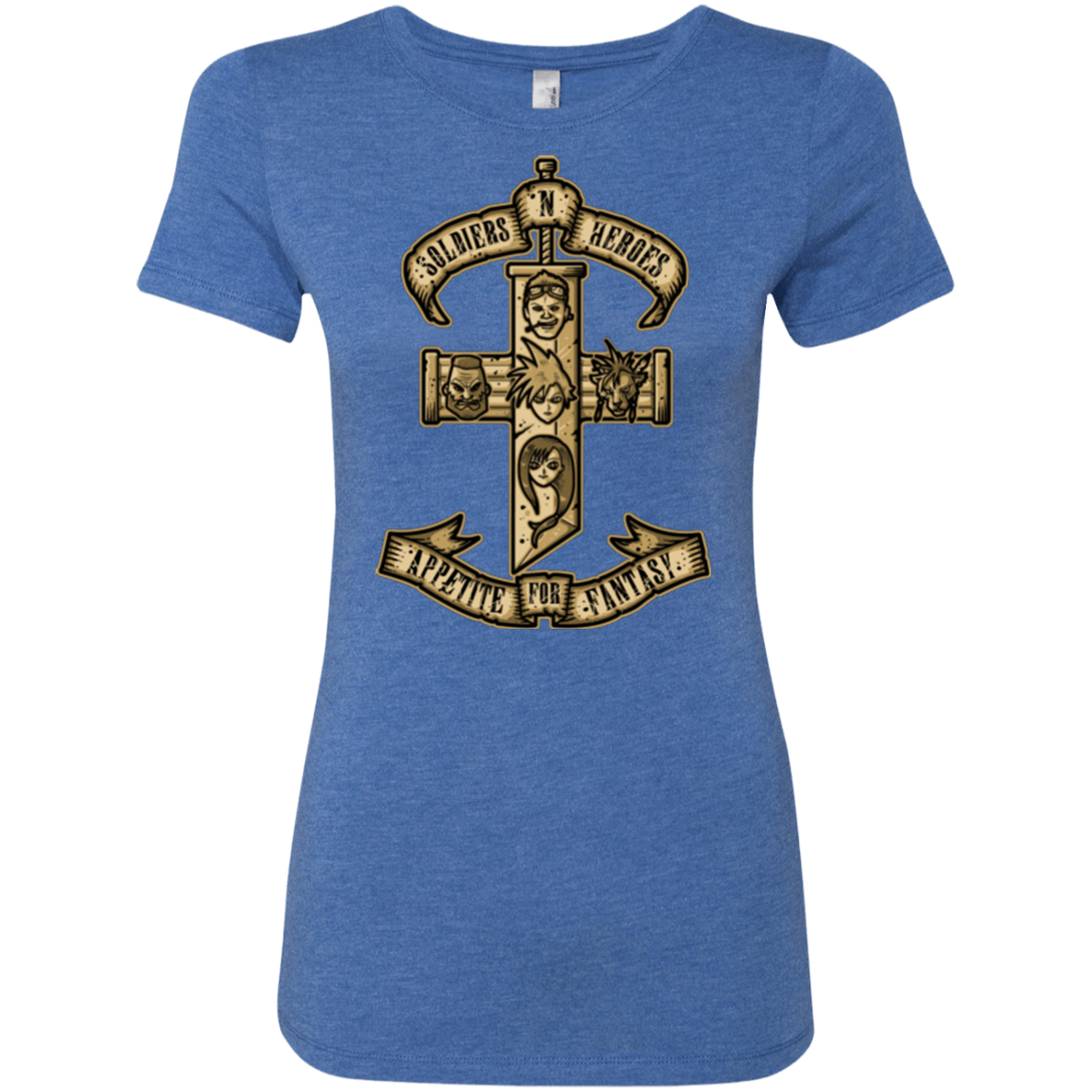 T-Shirts Vintage Royal / Small APPETITE FOR FANTASY Women's Triblend T-Shirt