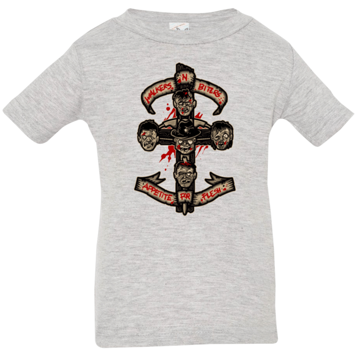 T-Shirts Heather / 6 Months APPETITE FOR FLESH Infant Premium T-Shirt