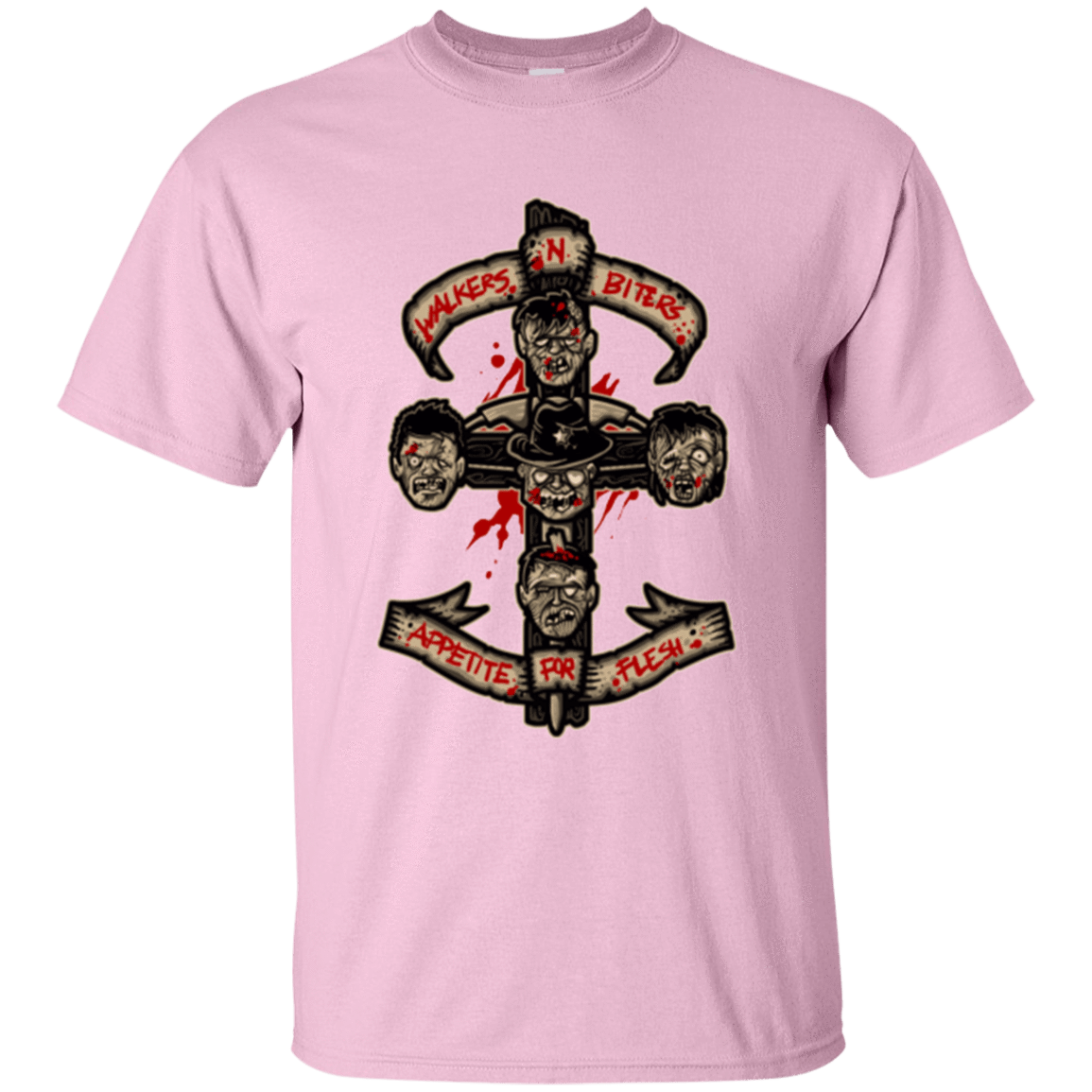 T-Shirts Light Pink / Small APPETITE FOR FLESH T-Shirt