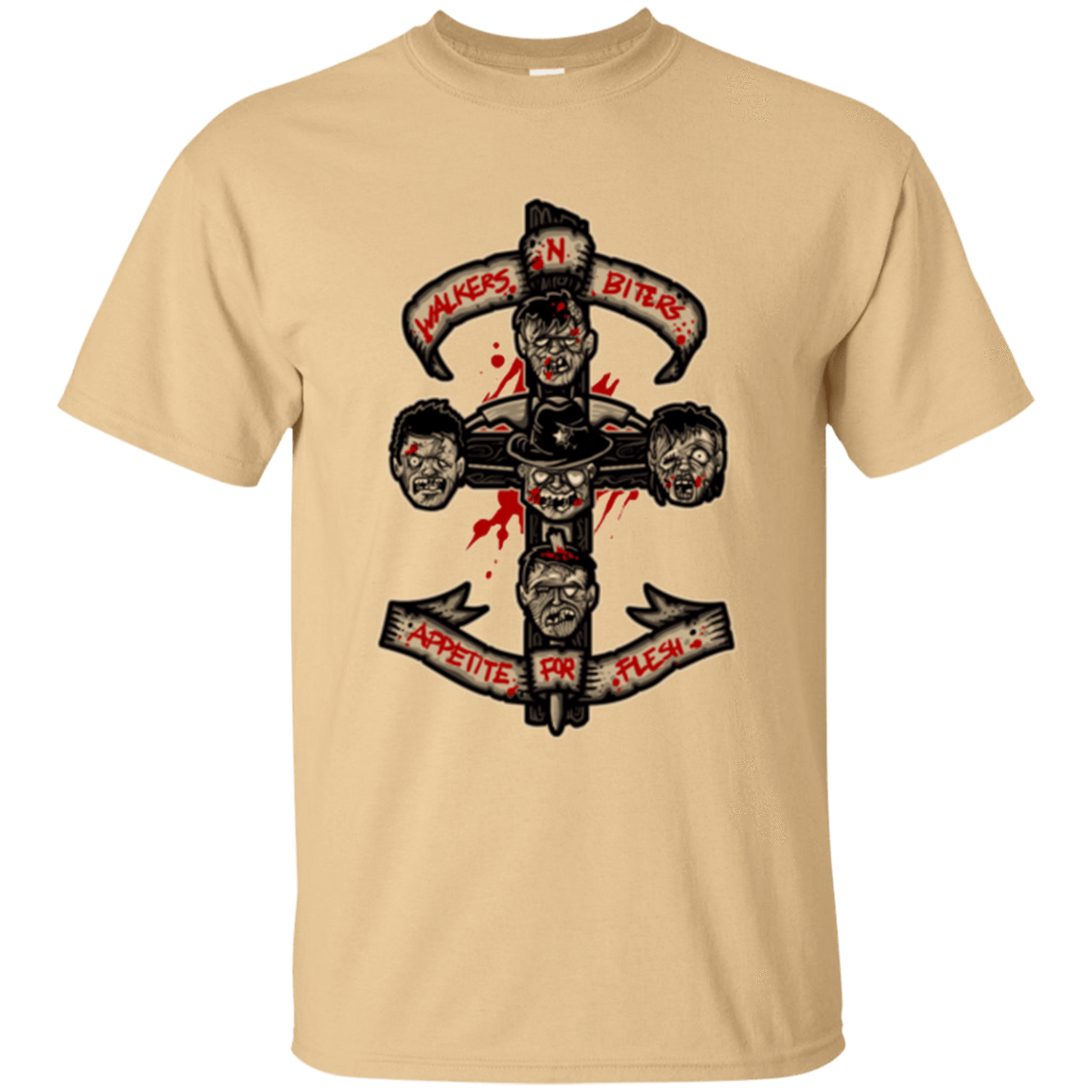 T-Shirts Vegas Gold / Small APPETITE FOR FLESH T-Shirt