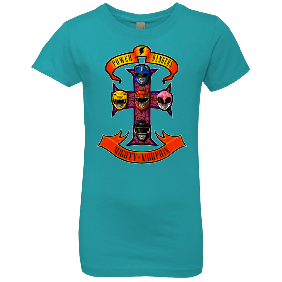 T-Shirts Tahiti Blue / YXS Appetite for Morphin Girls Premium T-Shirt