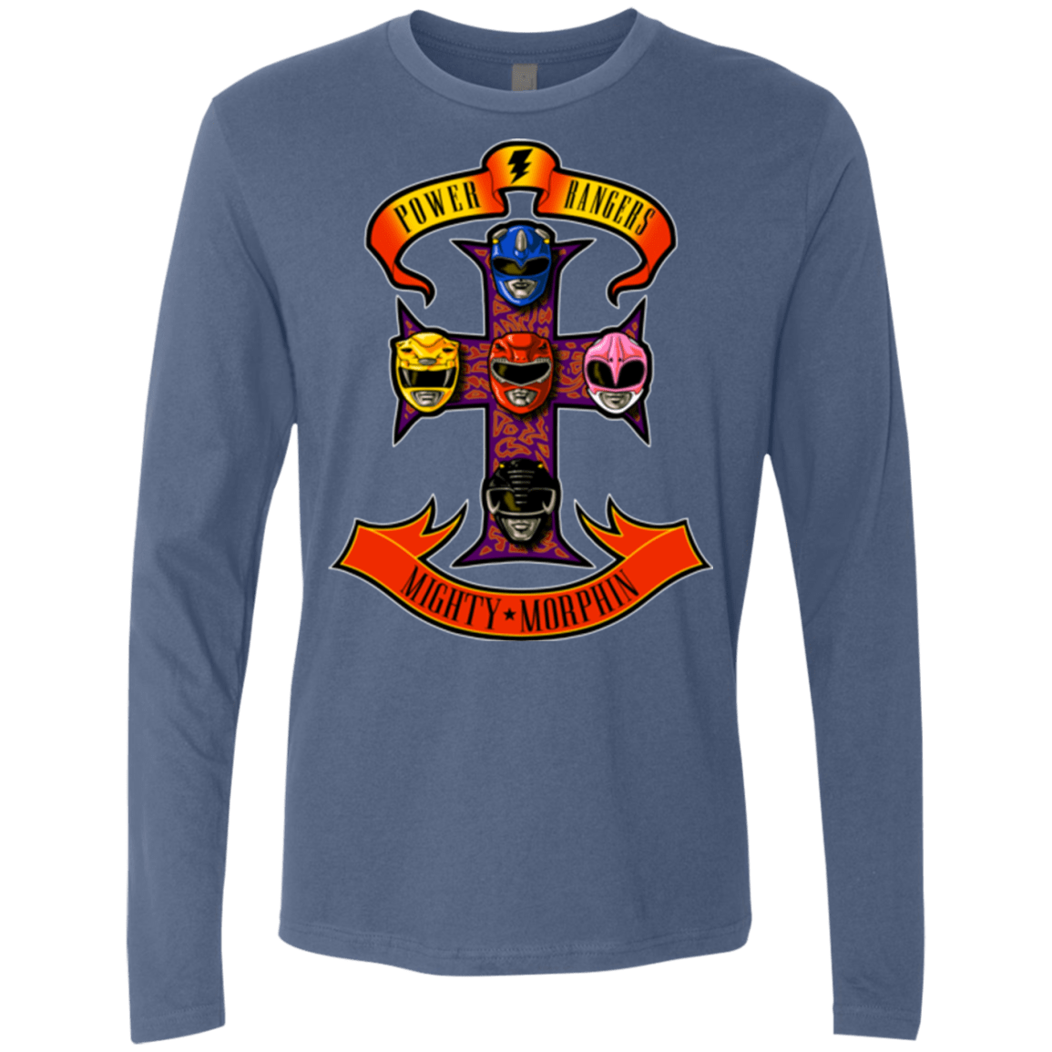 T-Shirts Indigo / Small Appetite for Morphin Men's Premium Long Sleeve